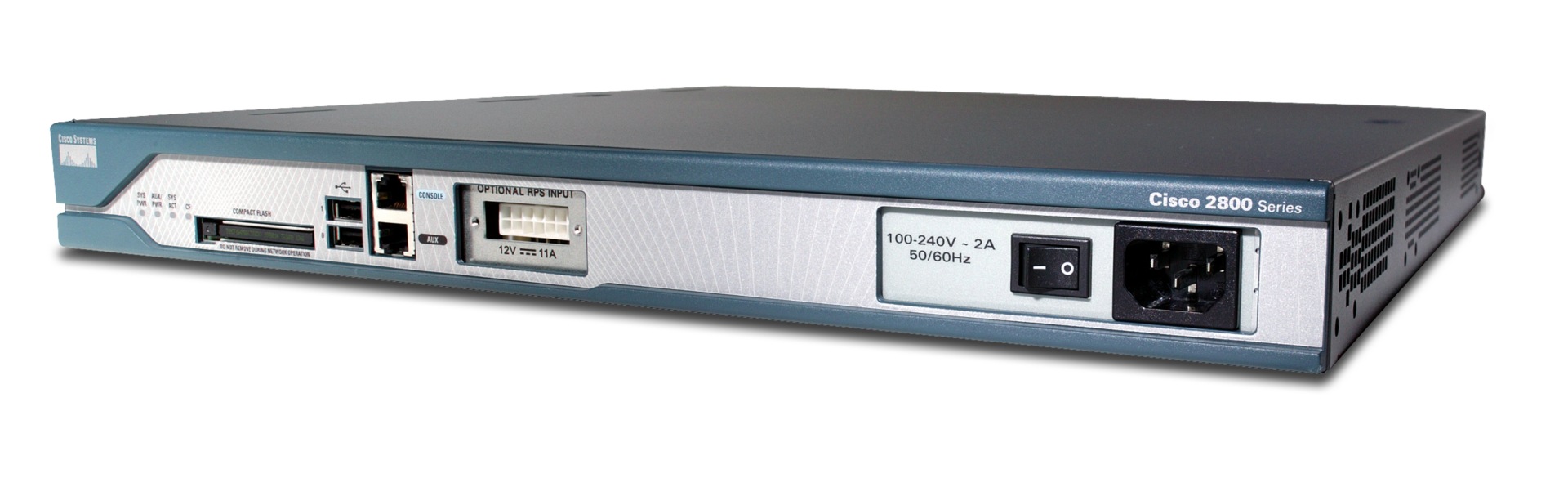 Cisco 2811 Integrated Services Router Security Bundle