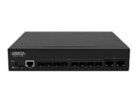 ADTRAN NetVanta 1760-8F - switch - 10 ports - managed - rack-mountable