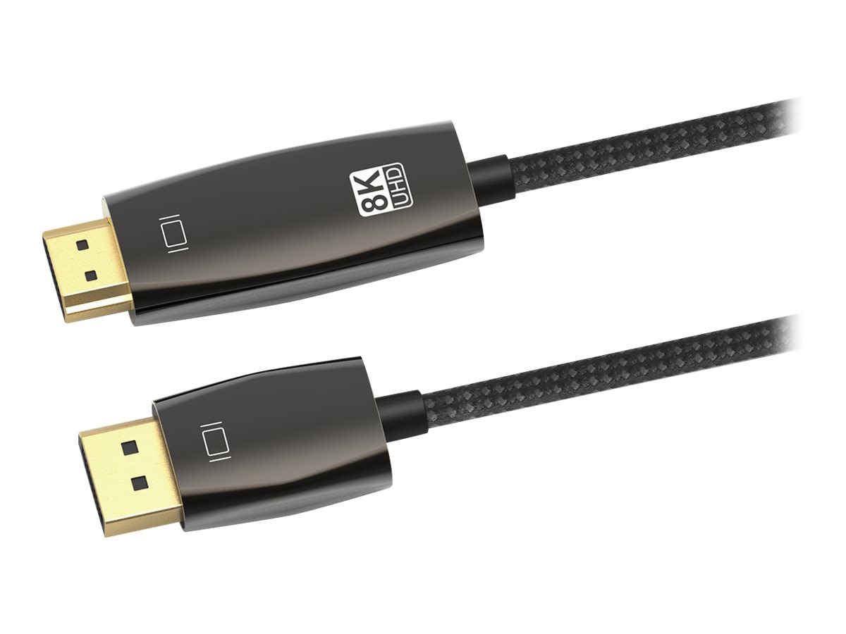 4XEM 3FT (1M) DisplayPort 1.4 to HDMI 2.1 Active Cable - 8K/4K UHD DP to HD