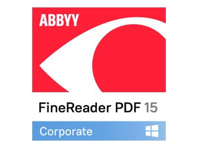 ABBYY FineReader PDF Corporate (v. 15) - subscription license (1 year) + Software Maintenance and Upgrade Assurance - 1
