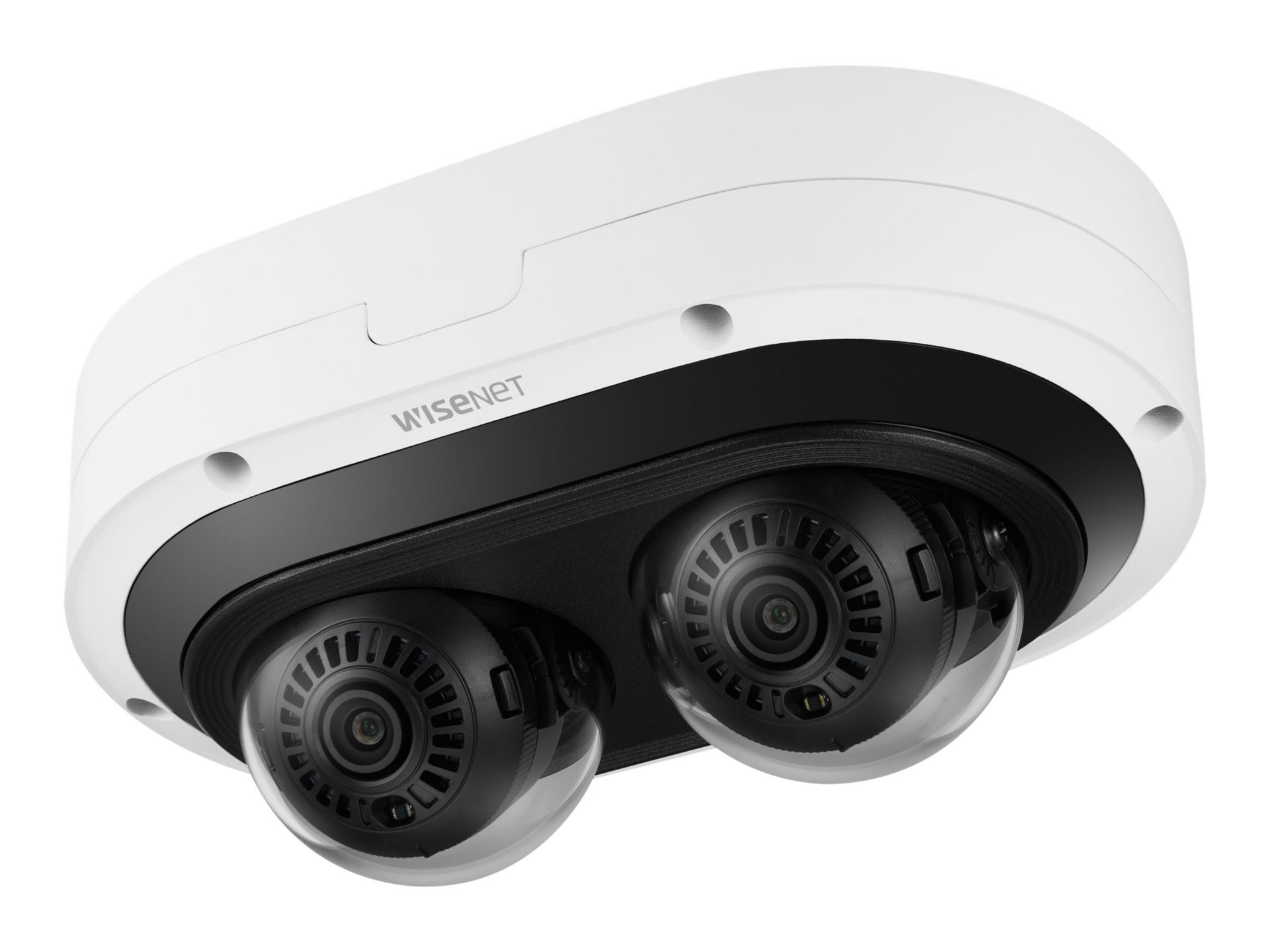 Hanwha Techwin 6MP 2-Channel AI Multi-Directional Camera