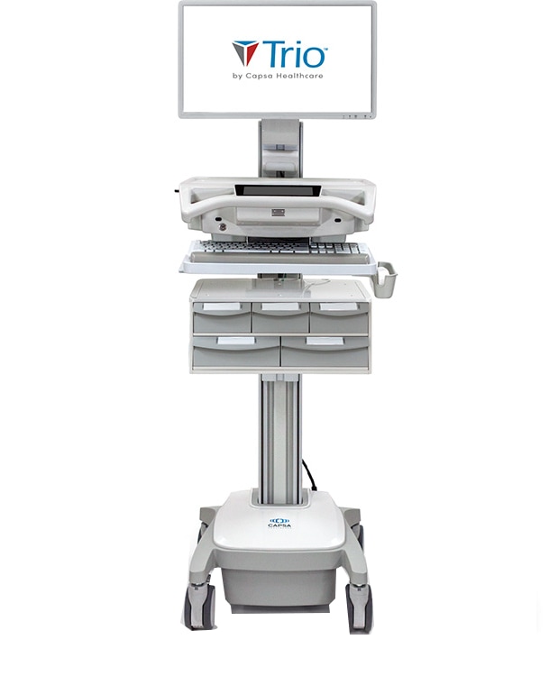 Capsa Healthcare - MaxBins for Trio (207293) - Storage Module for Mobile Co