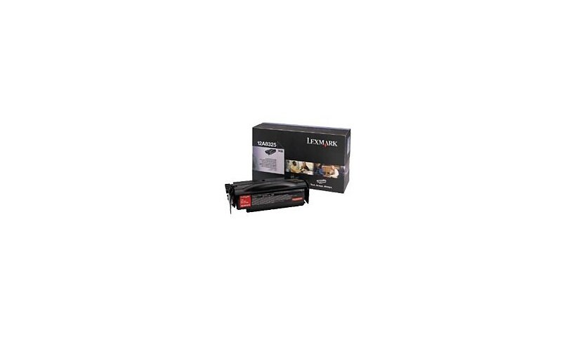 Lexmark 12A8325 Hi-Yield Black Print Cartridge