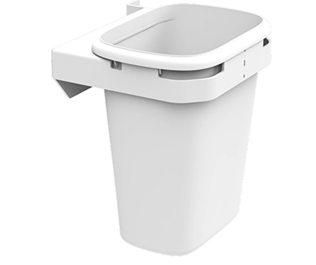 Enovate Medical Waste Bin for Encore Workstation - White