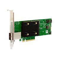 Broadcom HBA 9500-8e Tri-Mode - storage controller - SATA 6Gb/s / SAS 12Gb/s / PCIe 4.0 (NVMe) - PCIe 4.0 x8
