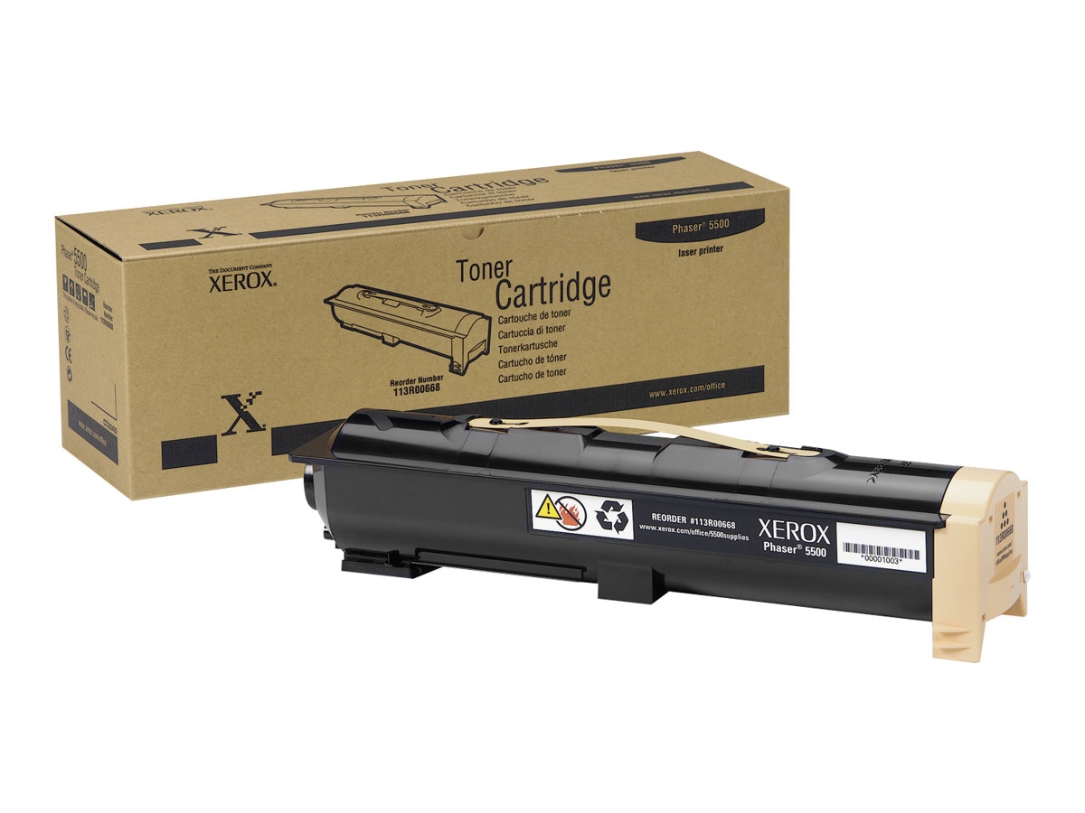 Xerox Phaser 5500 - black - original - toner cartridge