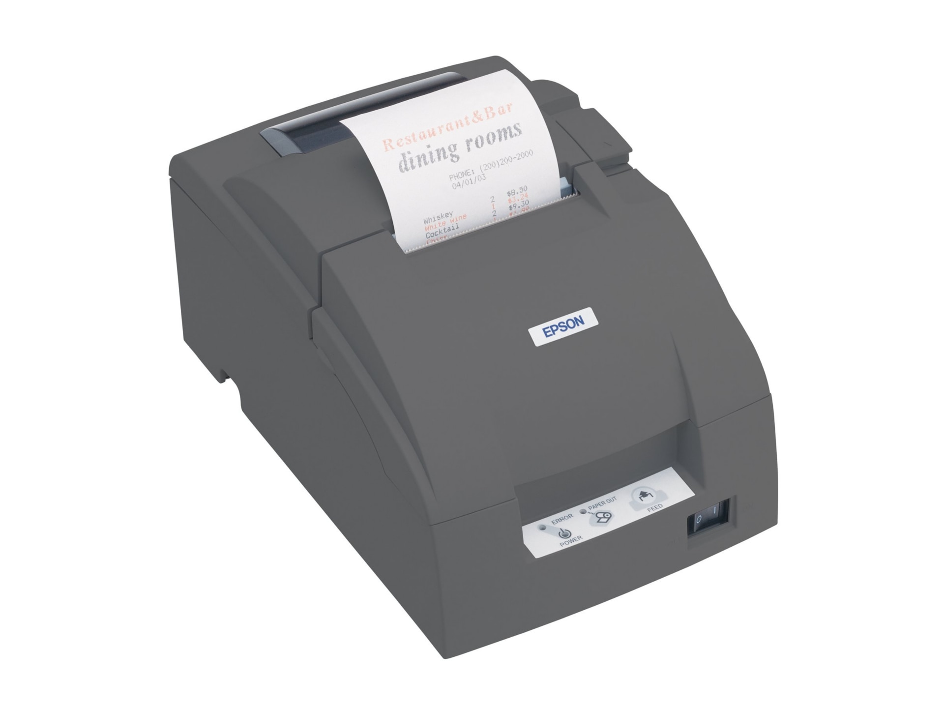 Thumbnail 5 of 6 for Epson TM U220B - receipt printer - two-color (monochrome) - dot-matrix