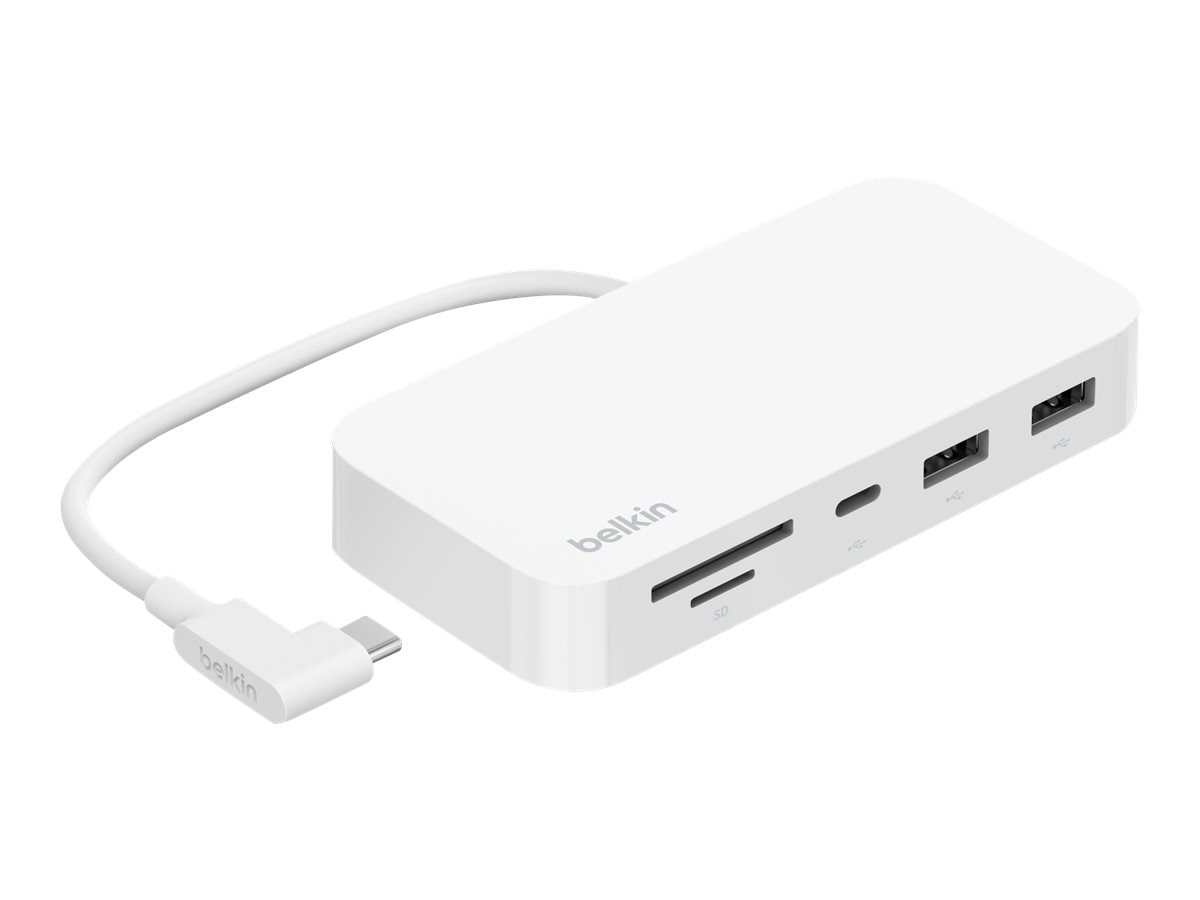 Belkin CONNECT 6-in-1 Multiport Hub - docking station - USB-C - 1GbE