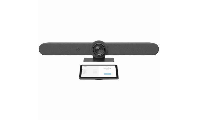 Logitech Rally Bar + Tap IP for Medium and Large Rooms - Graphite