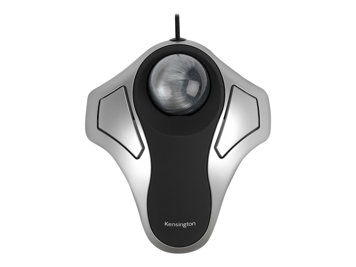 Kensington Orbit Wired Optical Trackball - Black/Silver