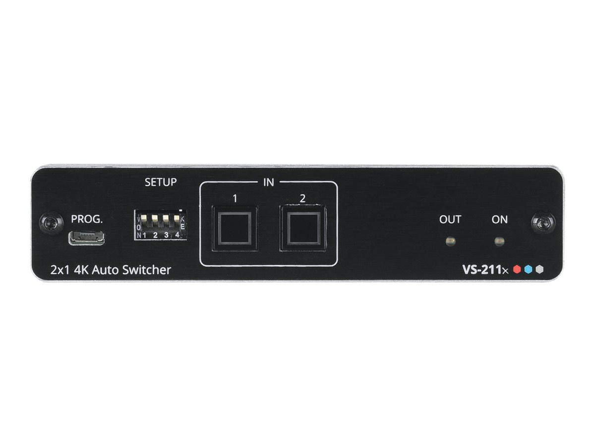 Kramer DigiTOOLS VS-211X - video/audio switch - 2 ports