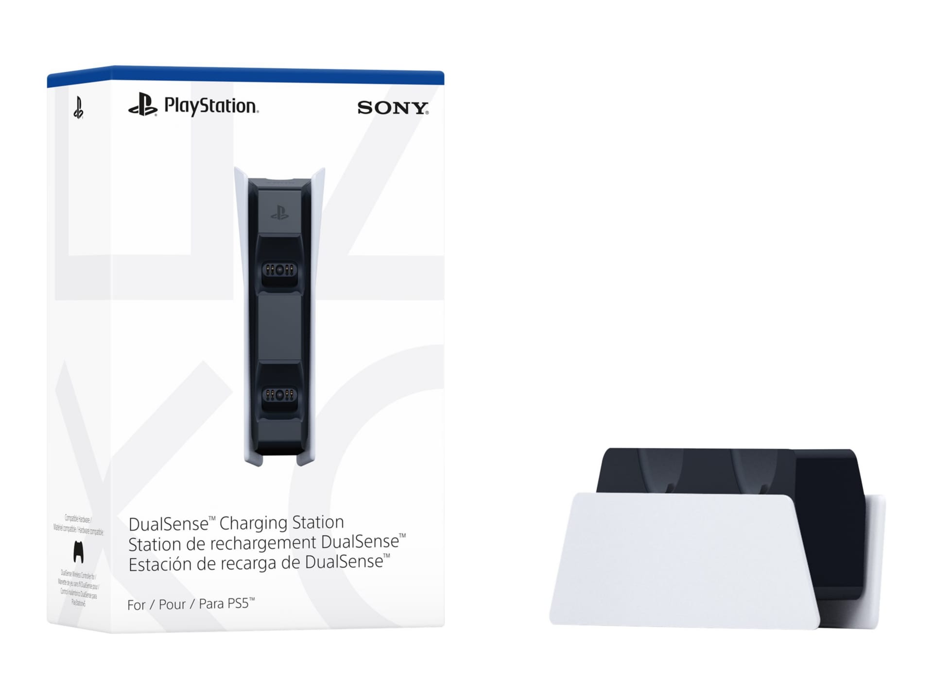 Sony PlayStation 5 DualSense Charging Station PS5, Charge Up to 2 Wireless  Controllers