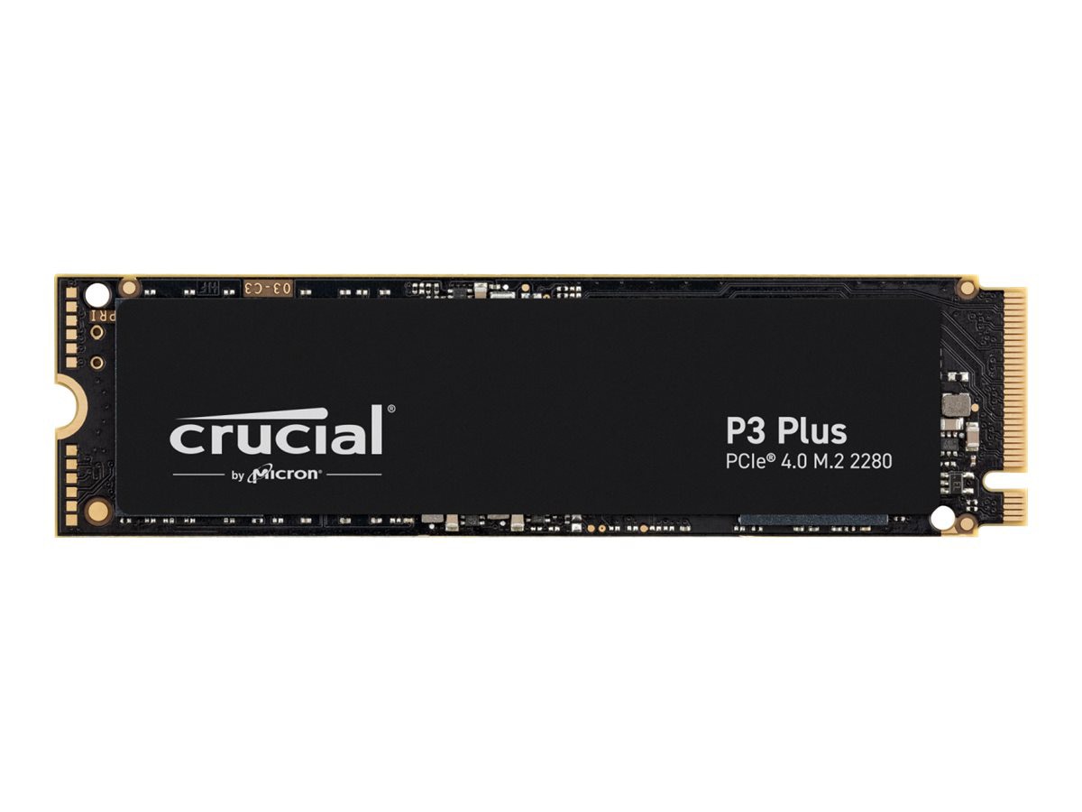 Crucial P3 Plus - SSD - 500 GB - PCIe 4.0 (NVMe) - CT500P3PSSD8