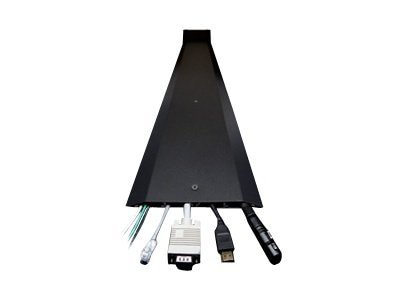 Wiremold OFR Series Overfloor Raceway Base and Cover - Black - cable racewa