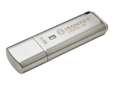 Thumbnail 2 of 2 for Kingston IronKey Locker+ 50 - USB flash drive - 32 GB