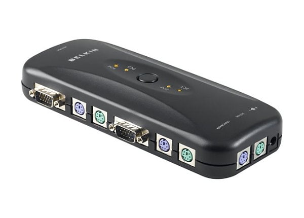 Belkin 4-Port PS/2 KVM Switch w/cables
 
