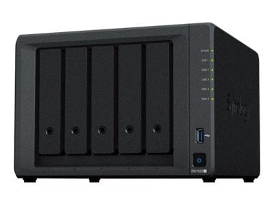 Synology 40TB DiskStation DS1522+ 5-Bay NAS Enclosure Kit with