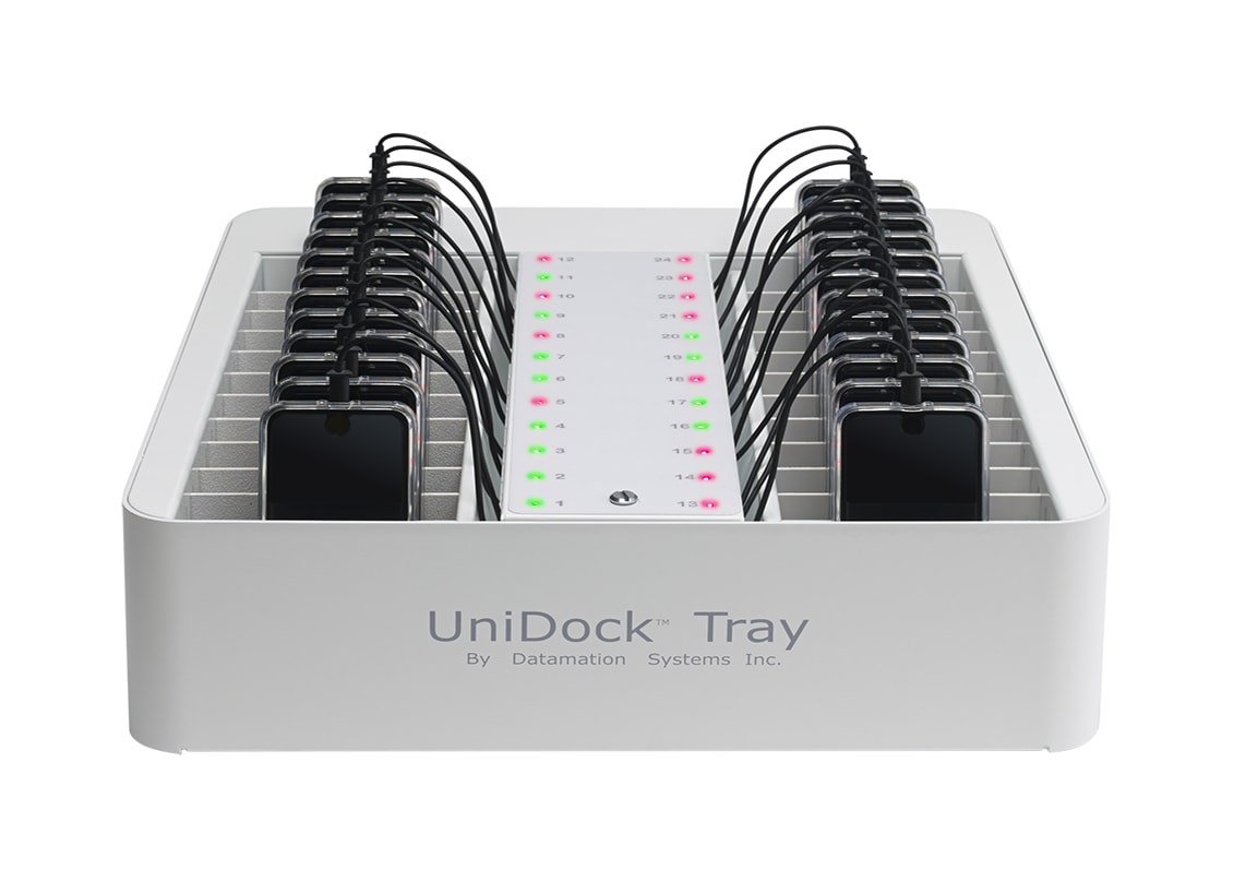 Datamation UniDock Tray-24 for Tablets and iPhone 13