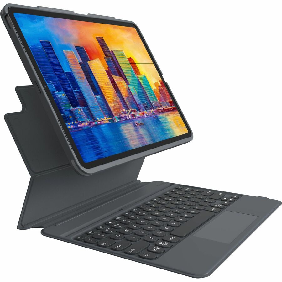 ZAGG Pro Keys with Trackpad Tablet Keyboard & Case for Apple iPad Pro12.9" (3-6 Gen) & iPad Air 13" (M2)