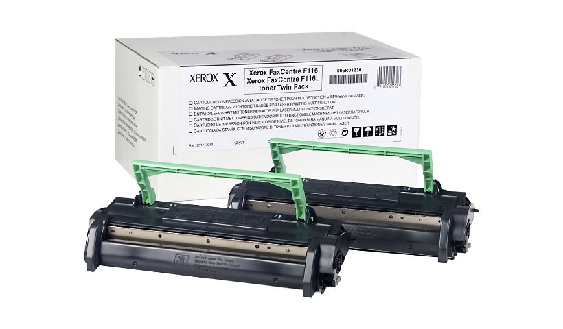 Xerox FaxCentre F116 - 2-pack - black - original - toner cartridge