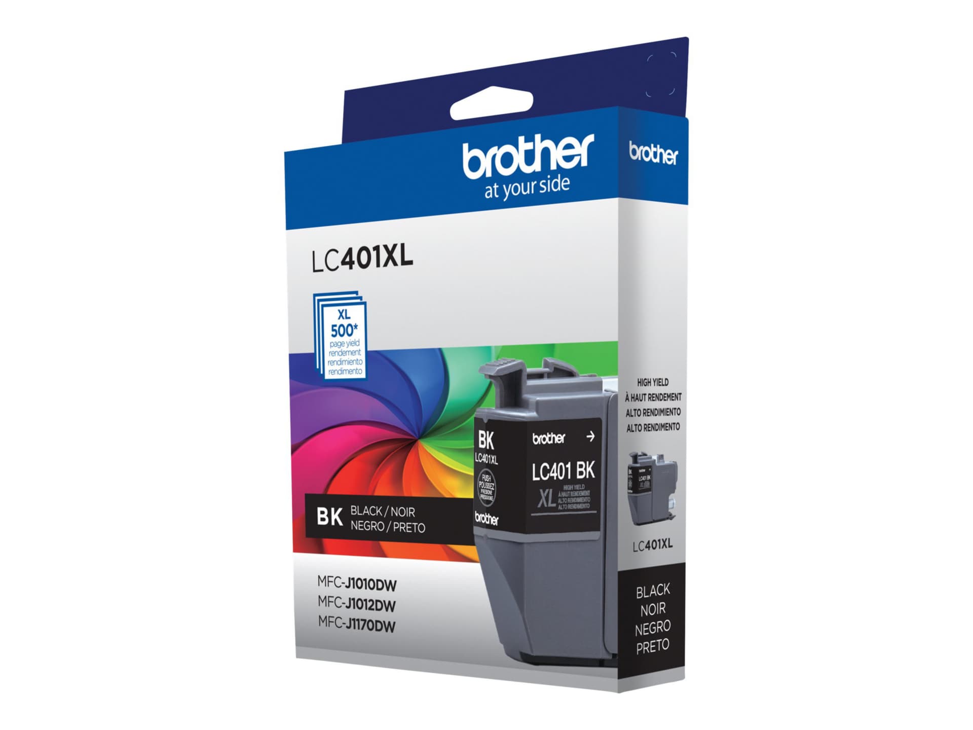Brother LC401XLBK - High Yield - black - original - ink cartridge