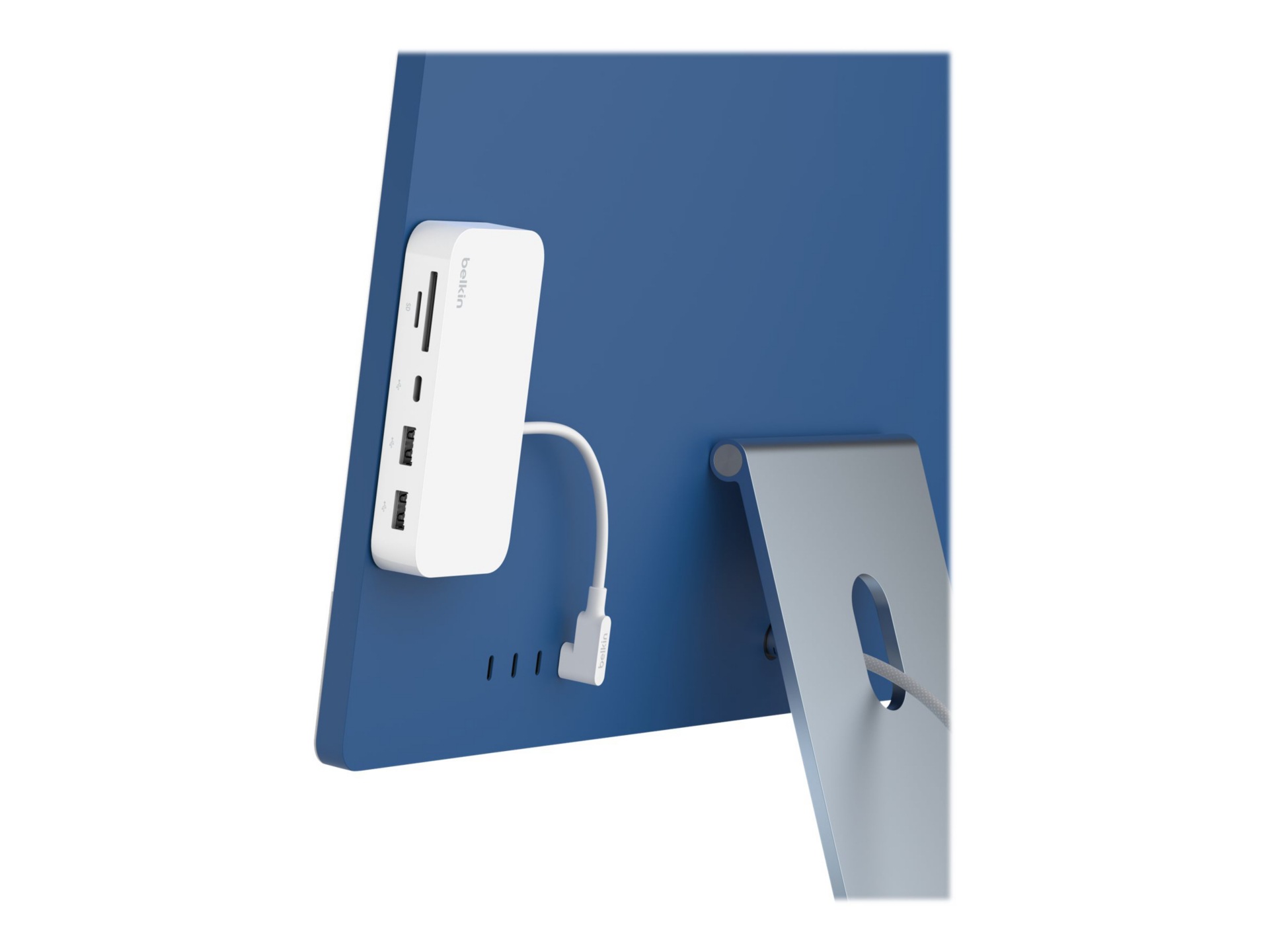 Belkin CONNECT 6-in-1 Multiport Hub - docking station - USB-C - 1GbE