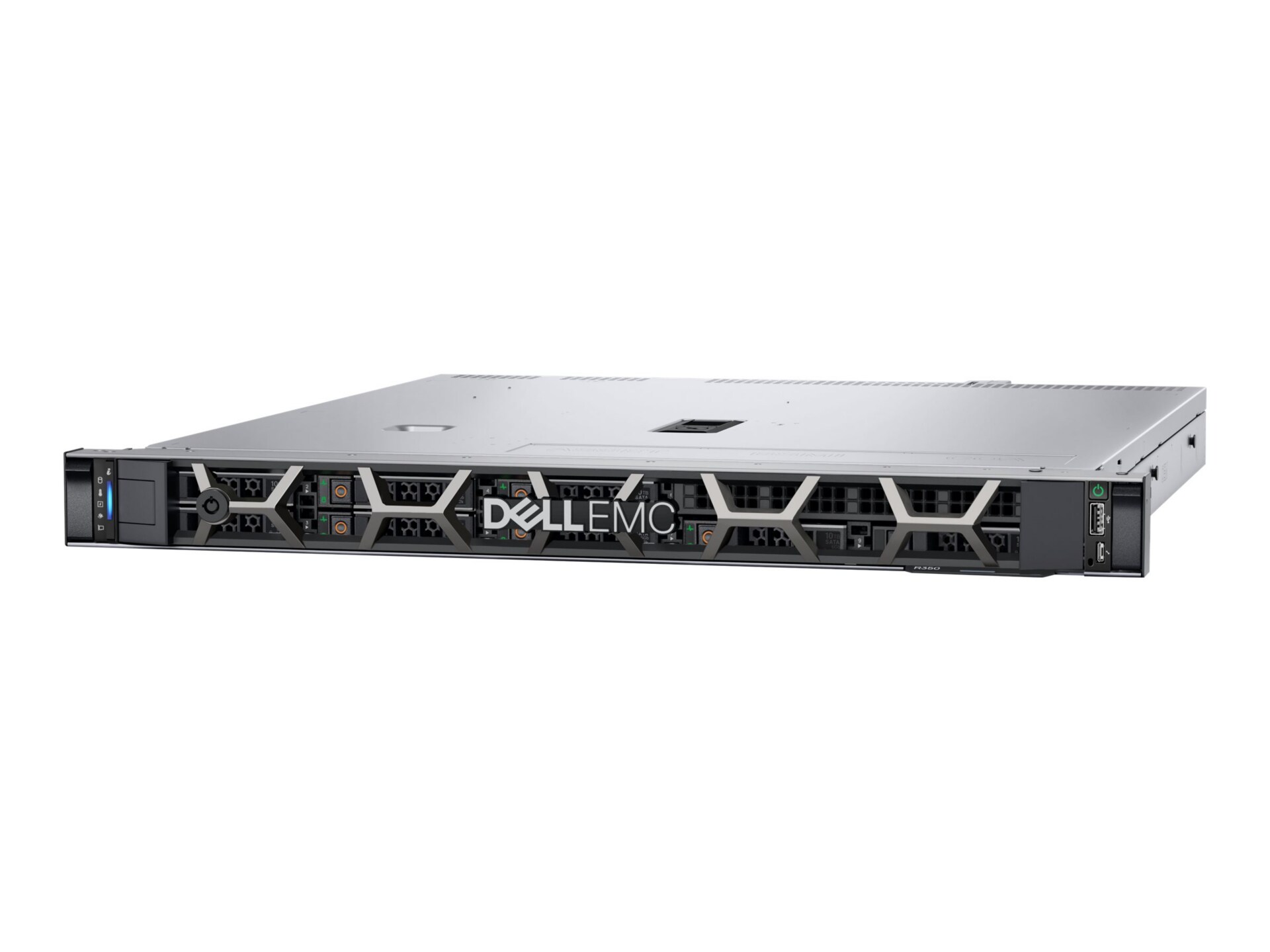 Dell PowerEdge R350 - rack-mountable - Xeon E-2334 3.4 GHz - 8 GB - SSD 480 GB