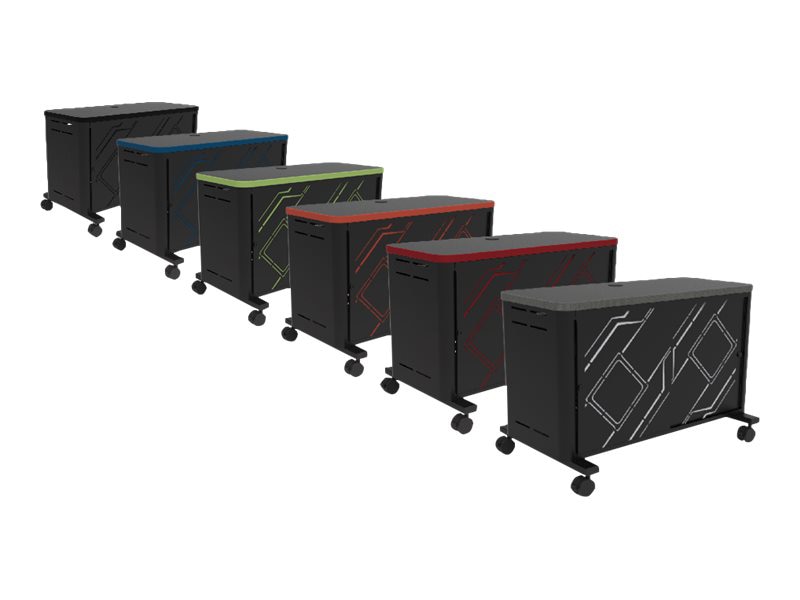 Spectrum Console Gaming Hub cart - for TV / 3 game consoles / headphones -