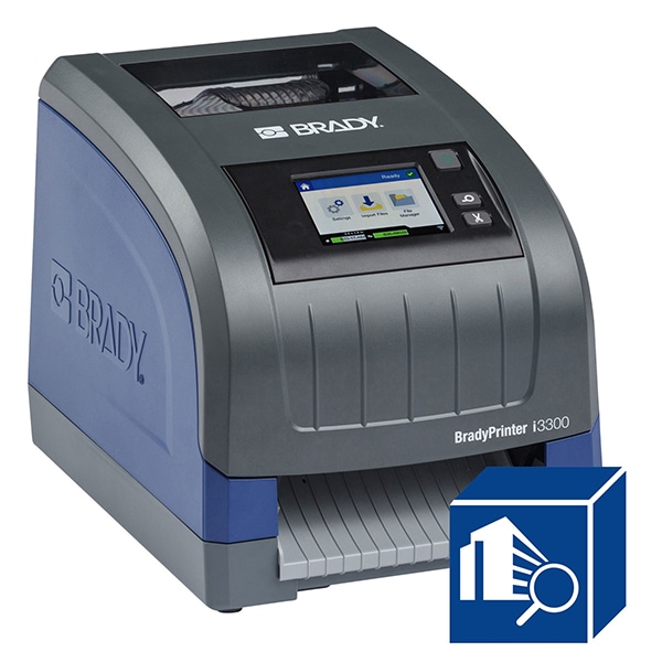 Brady i3300 Industrial Thermal Transfer Label Printer with Wi-Fi - Blue/Gra