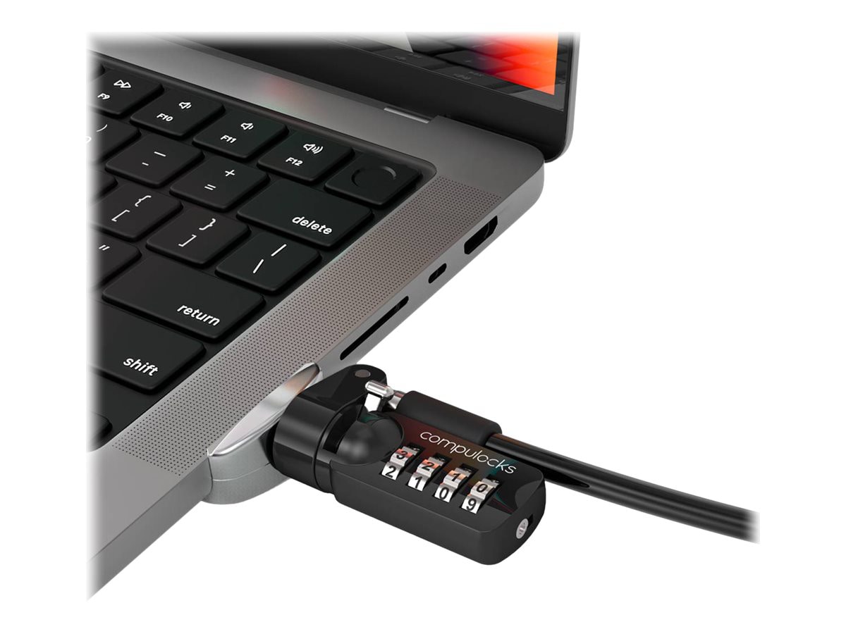 Compulocks Ledge Lock Adapter for MacBook Pro 14" M1, M2 & M3 with Combinat