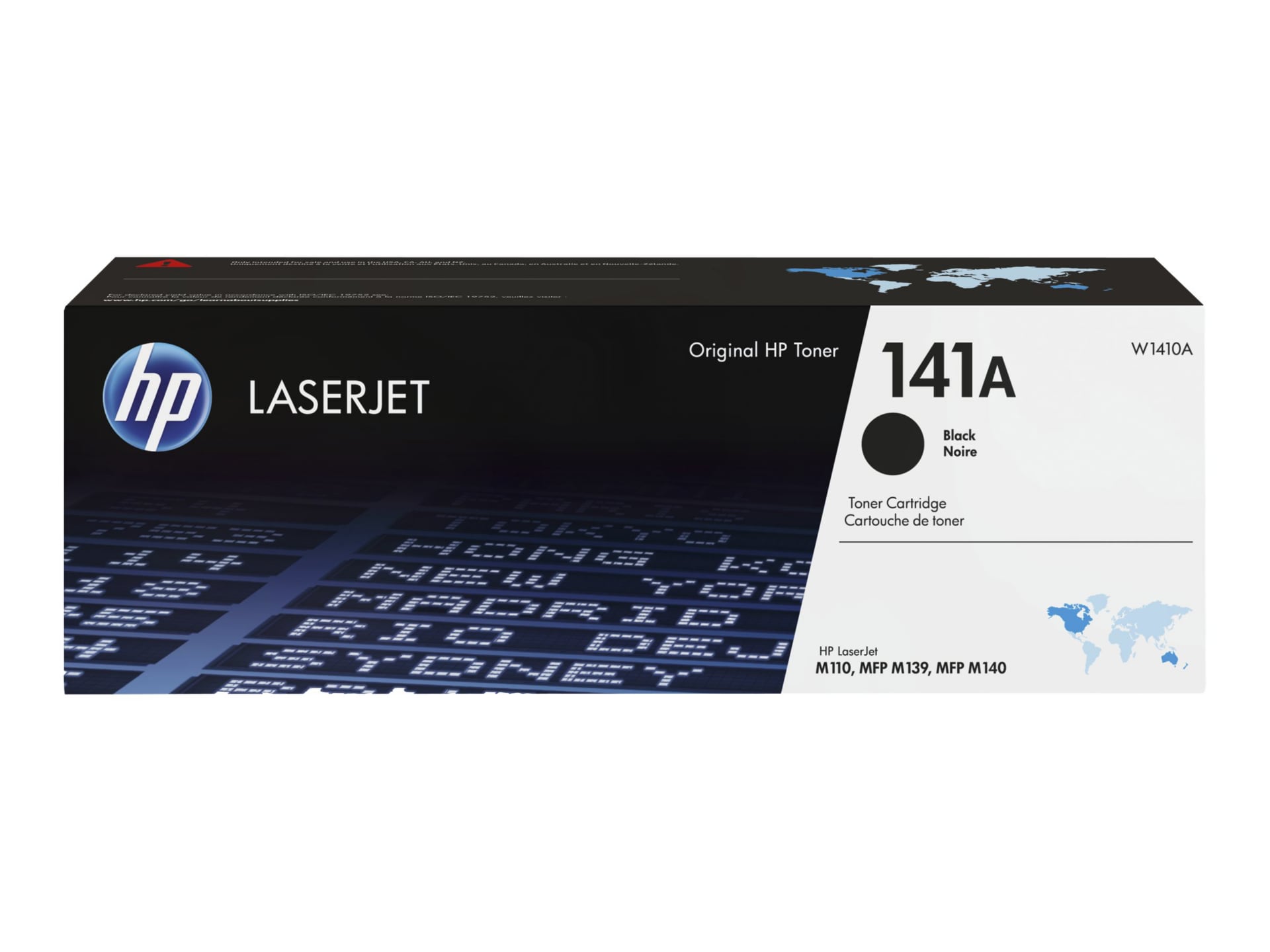 HP 141A Original Laser Toner Cartridge - Black - 1 Each