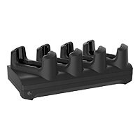 Zebra 4-Slot Charge Only Non-Locking Cradle - handheld charging stand + pow