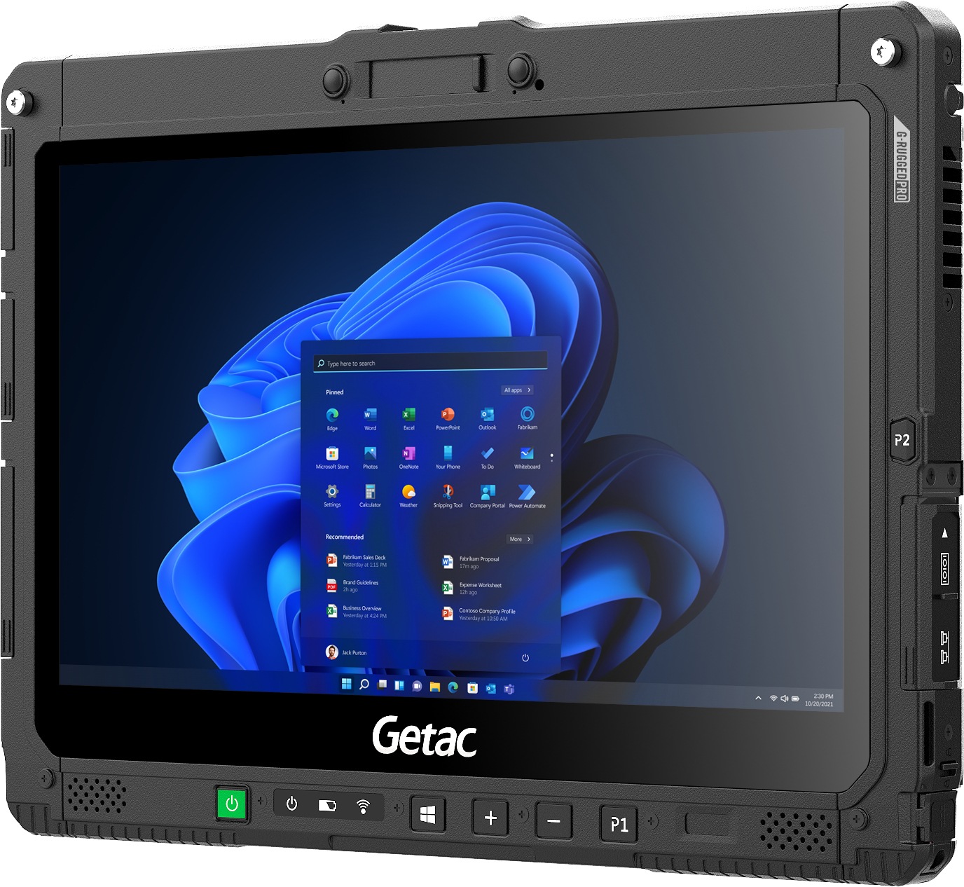 Getac K120 G2 - 12.5" - Core i7 1165G7 - 32 GB RAM - 256 GB SSD - 4G LTE