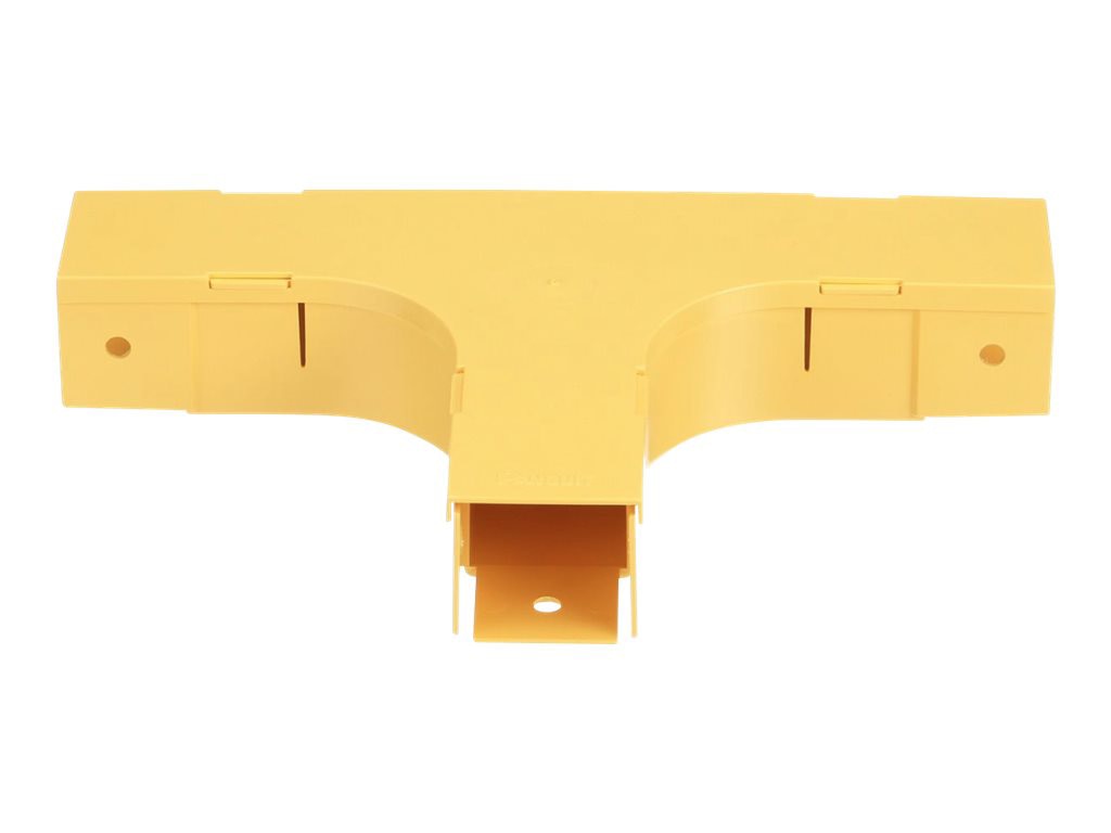 Panduit FiberRunner® Horizontal Tee, 90°, 2x2, Yellow