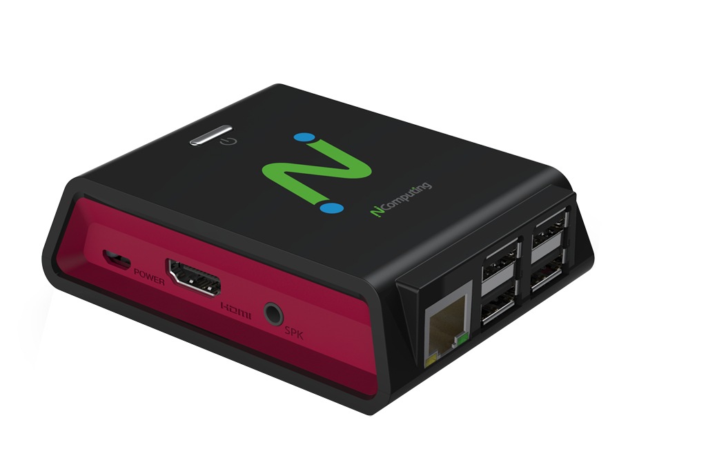 NComputing RX-series RX300 - USFF - A53 BCM2837 1.2 GHz - 1 GB - flash 16 GB