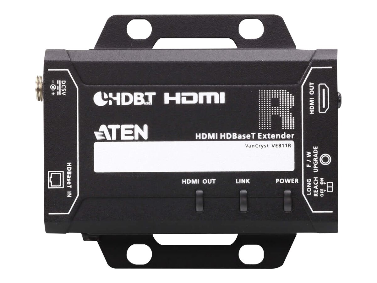 ATEN VE811R HDMI HDBaseT Receiver - prolongateur audio/vidéo - HDMI, HDBaseT