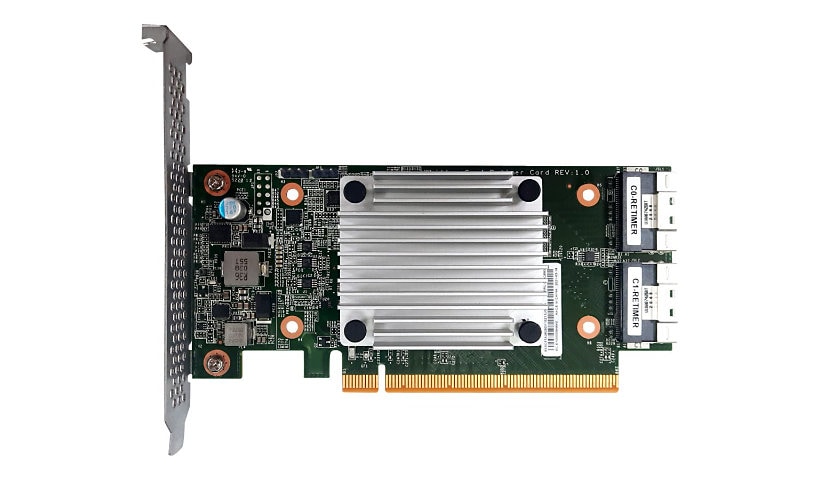 Lenovo ThinkSystem - storage controller - NVMe retimer - NVMe - PCIe 4.0 x16