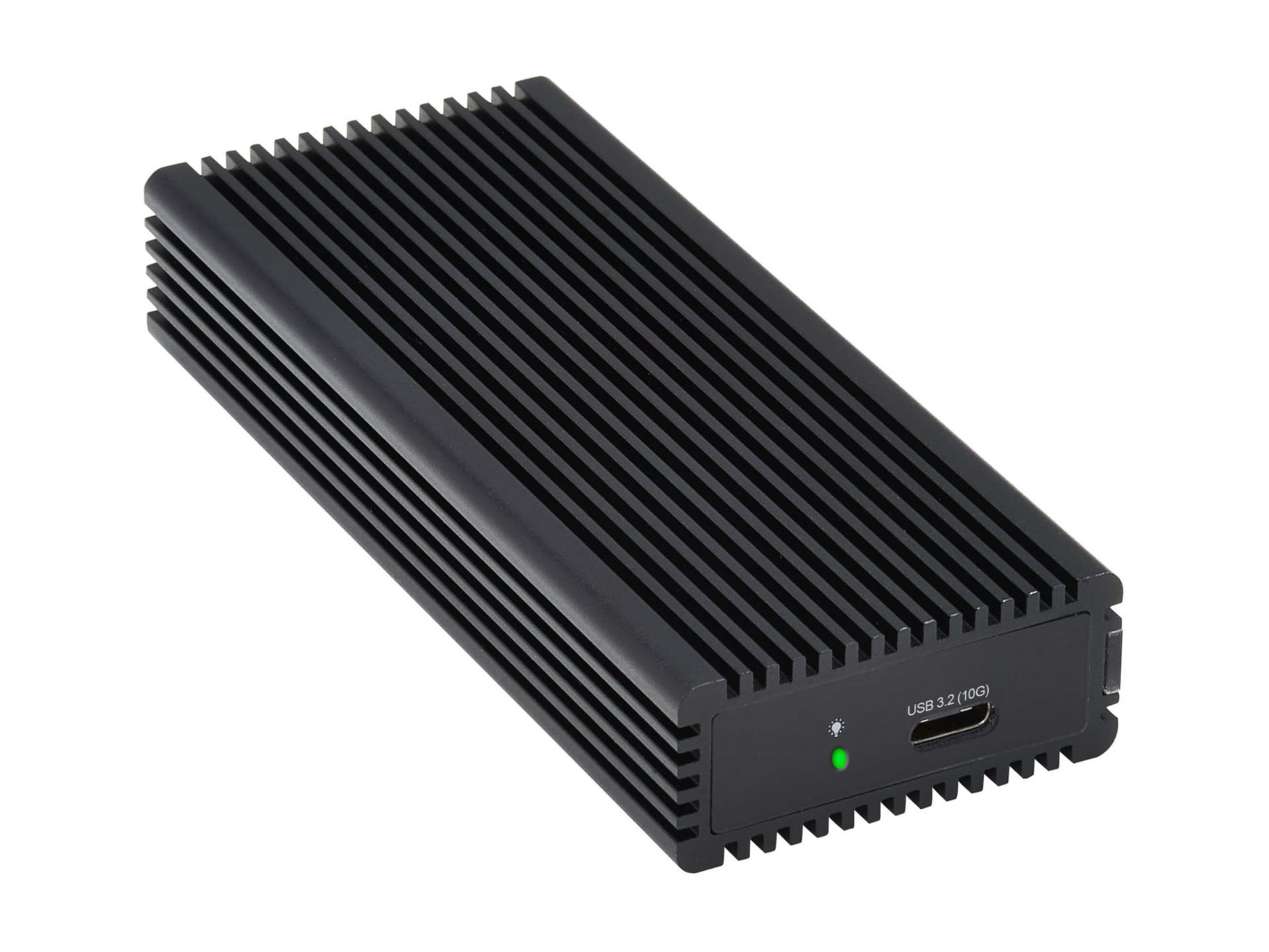 Thumbnail 2 of 9 for Eaton Tripp Lite Series USB-C to M.2 NVMe and SATA SSD (M-Key) Gaming Enclosure Adapter - USB 3.2 Gen 2 (10 Gbps), LEDs