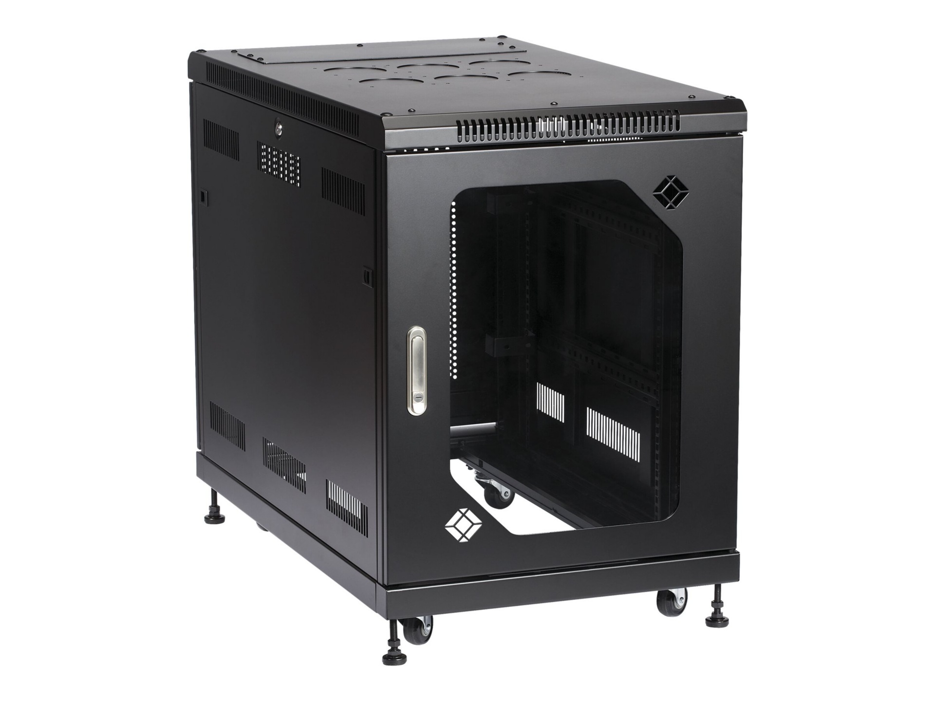 Black Box 15U Select Server Cabinet 24"W X 40"D, PLEXIGLAS Front Door
