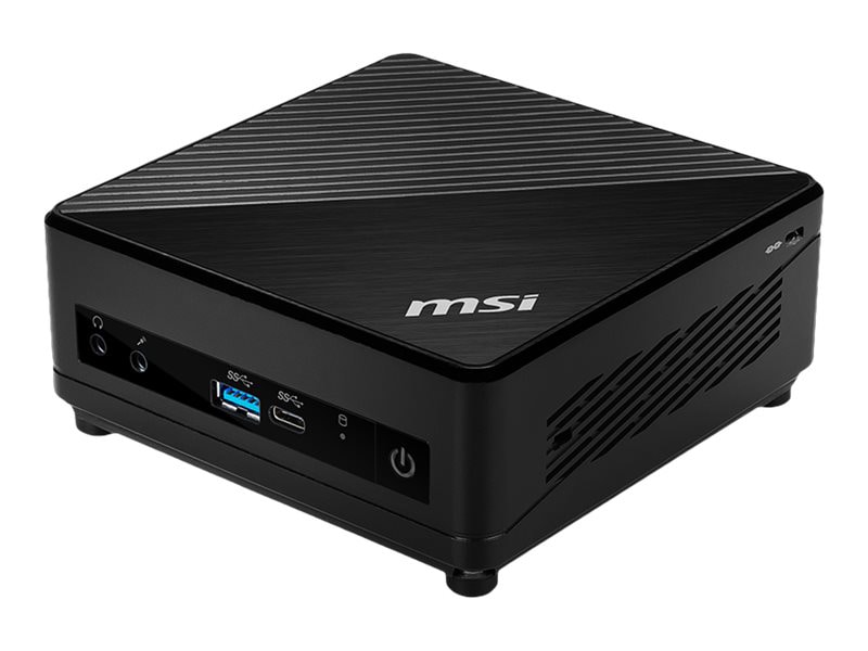 MSI Cubi 5 10M 066US - mini PC - Core i5 10210U 1.6 GHz - 8 GB - SSD 256 GB, HDD 1 TB