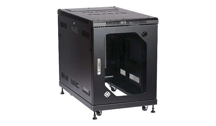 Black Box 15U Select Server Cabinet 24"W X 40"D, PLEXIGLAS Front Door