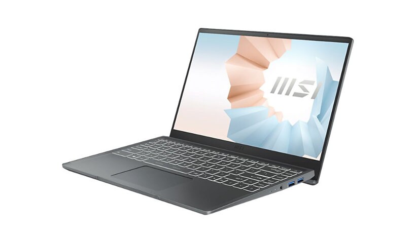 MSI Modern 14 B11S Modern 14 B11MOU-834CA 14" Rugged Notebook - Full HD - 1920 x 1080 - Intel Core i7 11th Gen i7-1195G7