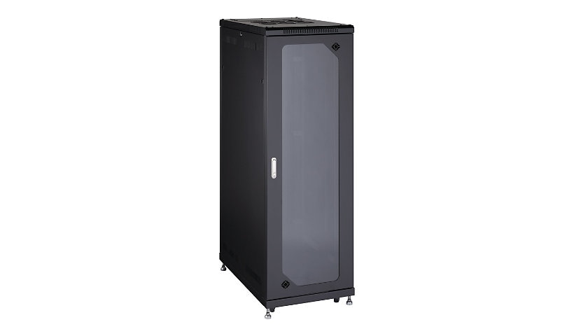 Black Box 38U Select Server Cabinet 24"W X 40"D, PLEXIGLAS Front Door