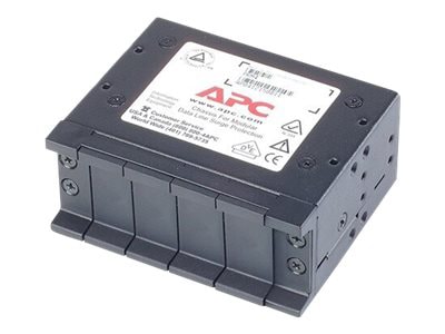 APC 4 position chassis 1U for Replaceable Data Line Surge Protection Module