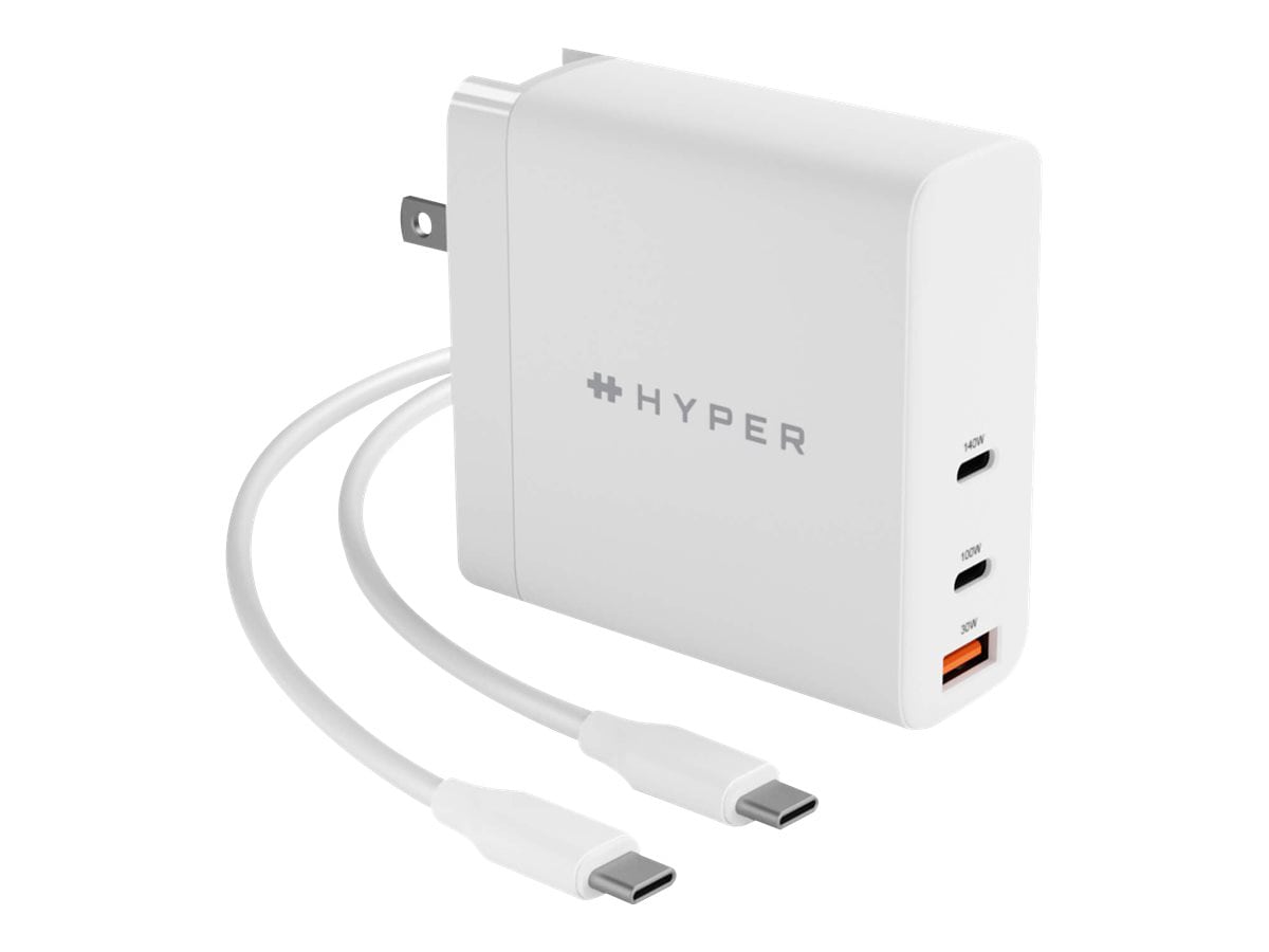 HyperJuice power adapter - USB, 2 x USB-C - 140 Watt