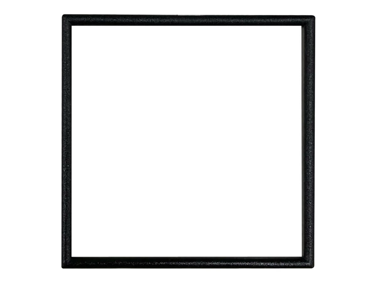 Tripp Lite Color Ring for European-Style Insert, 45 x 45 mm, Black - wall plate insert - TAA Compliant