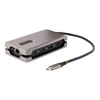 StarTech.com USB-C Multiport Adapter, 4K 60Hz HDMI (HDR), USB 3,2 Gen 2 10Gbps Hub (2xUSB-C/1xUSB-A), 100W PD