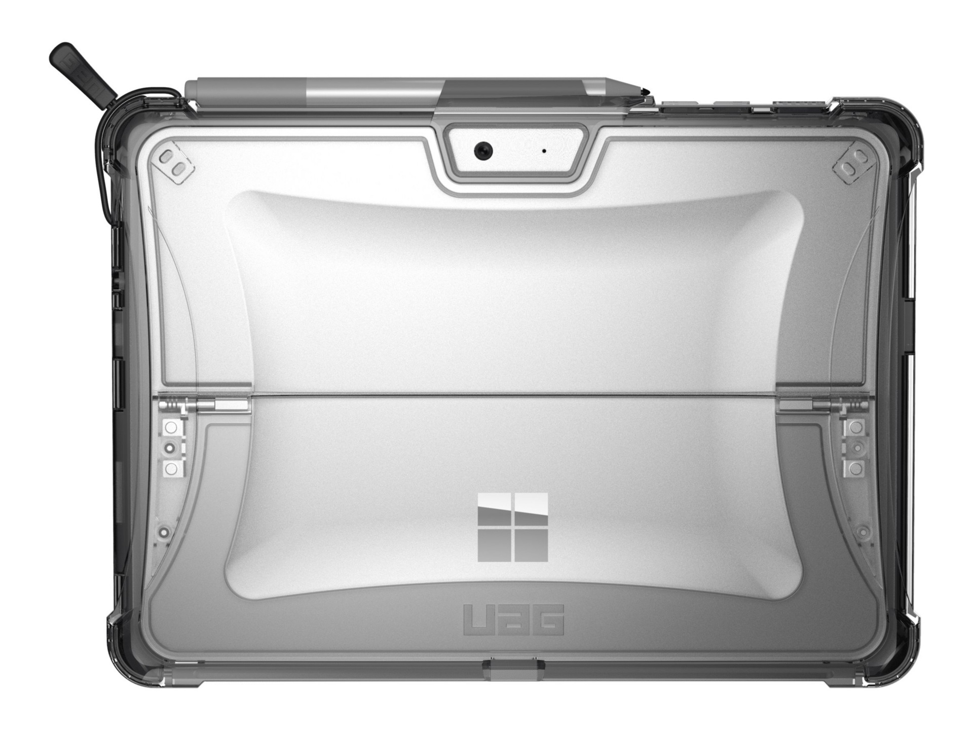 Thumbnail 3 of 14 for UAG Rugged Case for Microsoft Surface Go 4/3/2/1 - 10.5 inch - Plyo Series with Kickstand - Clear