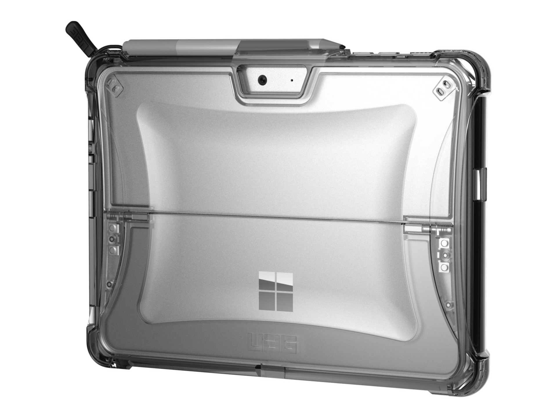 Thumbnail 4 of 14 for UAG Rugged Case for Microsoft Surface Go 4/3/2/1 - 10.5 inch - Plyo Series with Kickstand - Clear