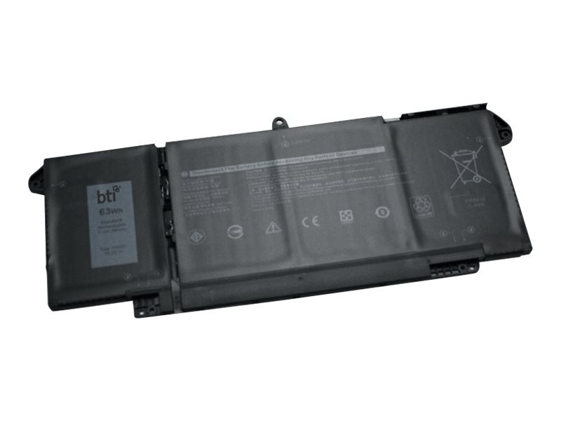 BTI 7FMXV-BTI 15.2V 63WHR LI-ION BATTERY 0TN2GY, 1PP63, 451-BCSM, 4M1JN, 7F